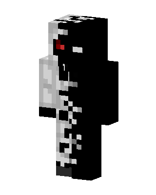 Black Mob skin, 3D preview
