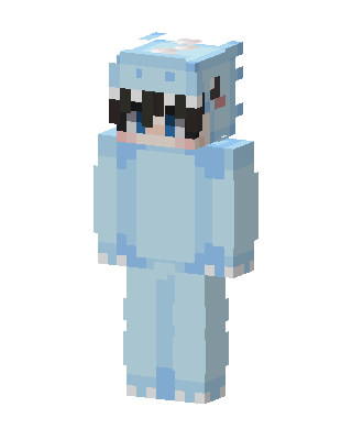 Blue Cutie skin, 3D preview