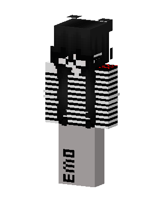Black Emo Minecraft black skin