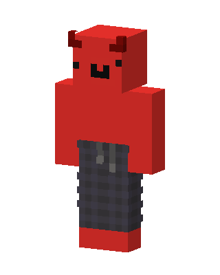 Little Red Devil skin, 3D preview