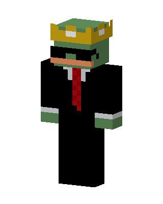 Black Player Boy skin, 3D preview
