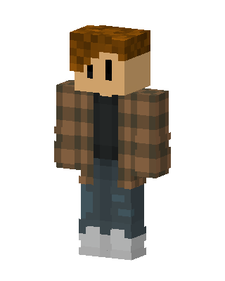 Flannel Casual skin, 3D preview