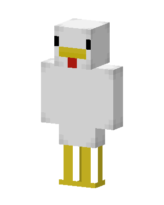 Chicken skin, 3D preview