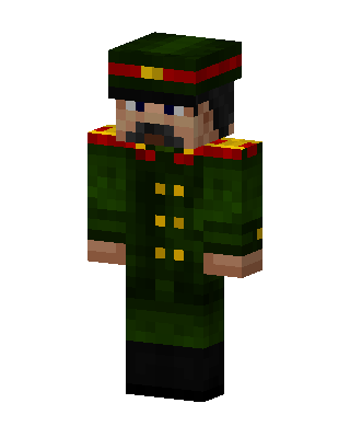 Soviet Marshal Minecraft skin