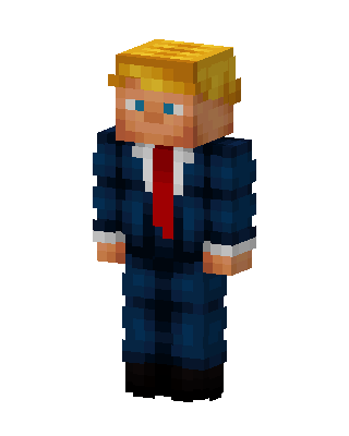 Blond Businessman skin, 3D preview