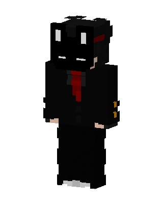 Shadow Suit Cat skin, 3D preview