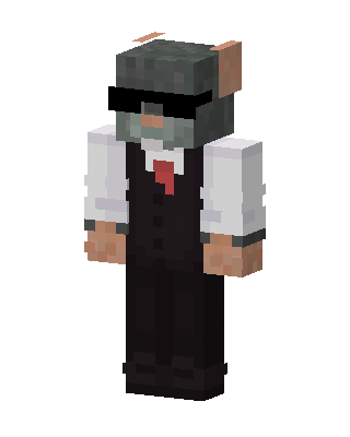 Suited Rat skin, 3D preview