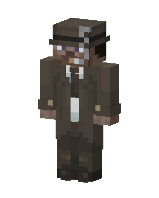 Detective Noir skin, 3D preview