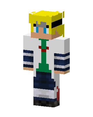 White Student Boy Minecraft skin