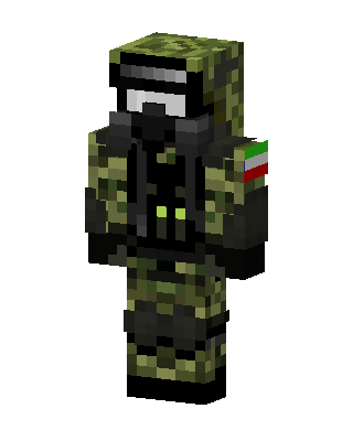 Camo Soldier Minecraft skin