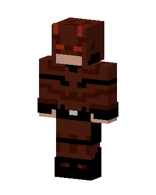Brown Masked Hero Boy Minecraft skin