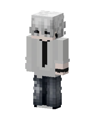 Ashen Gentleman Minecraft skin