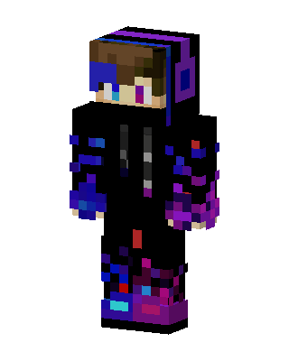 Galaxy Hoodie Minecraft e-boy skin