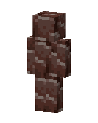 Brown Mob Boy skin, 3D preview