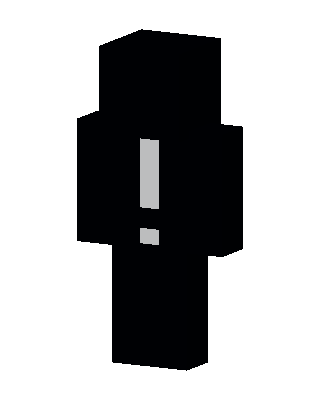 Exclamation Shadow skin, 3D preview