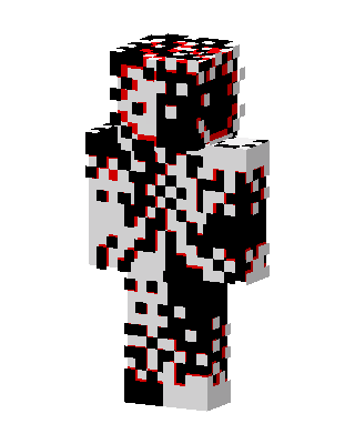 Glitch Static skin, 3D preview