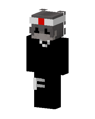 Black Animal skin, 3D preview