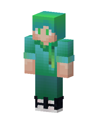 Green Mob Boy Minecraft green skin