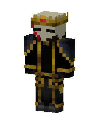 Skeleton King skin, 3D preview