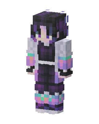 Pastel Galaxy skin, 3D preview
