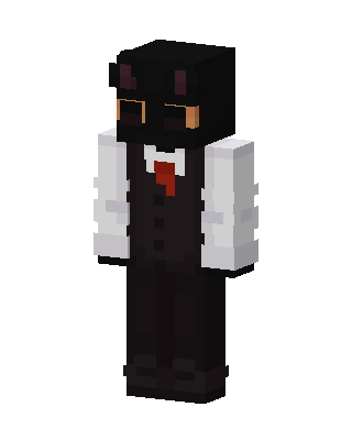 Black Villain Boy Minecraft black skin