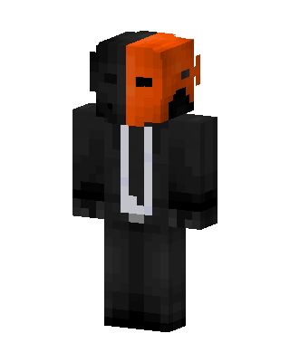 Black Masked Villain Boy Minecraft skin