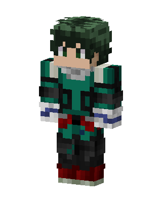 Deku Minecraft skin
