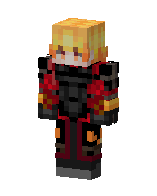 Flame Knight Minecraft skin