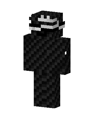 Black Ninja skin, 3D preview