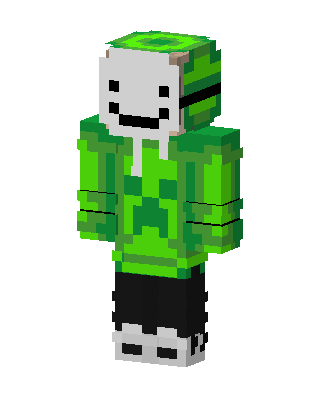 Green Hoodie Boy Minecraft skin