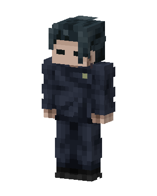 Black Player Boy Minecraft black skin