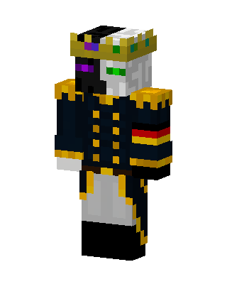 Ranboo With Crown Minecraft skin