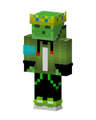 Slime King skin, 3D preview