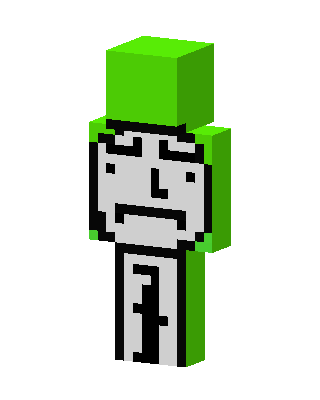Green Mob Boy Minecraft green skin