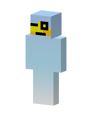 Pale Blue Ghost skin, 3D preview