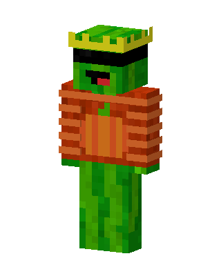 Cactus King skin, 3D preview