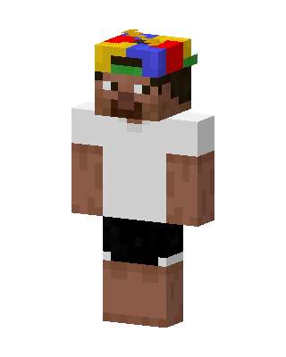 Propeller Cap Guy skin, 3D preview