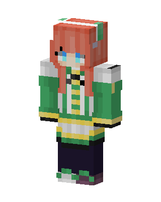 Itsuki Nakano skin, 3D preview