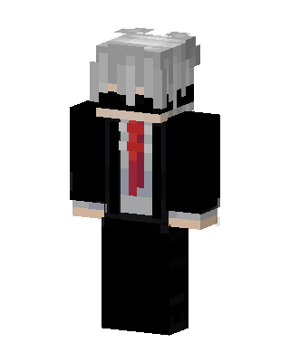 Black Player Boy skin, 3D preview