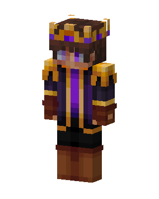 Royal Purple Monarch skin, 3D preview