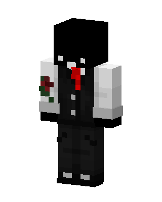 Black Villain Boy Minecraft black skin