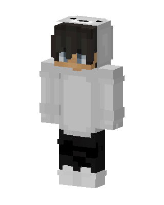White Player Boy Minecraft white skin