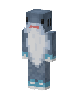 Gray Animal Minecraft skin