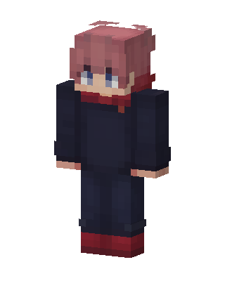 Yuji Itadori skin, 3D preview