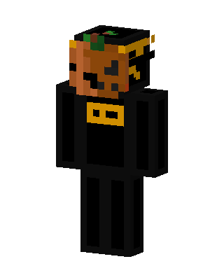Pumpkin Head skin, 3D preview