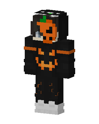 Pumpkin Hoodie Minecraft skin