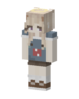 Cozy Cat Girl Minecraft skin