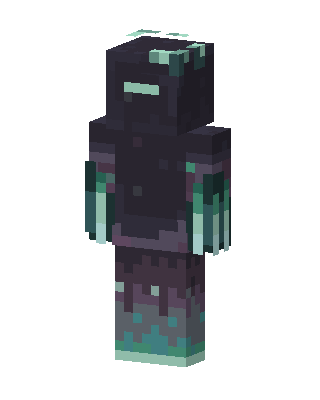 Deep Dark Warden skin, 3D preview