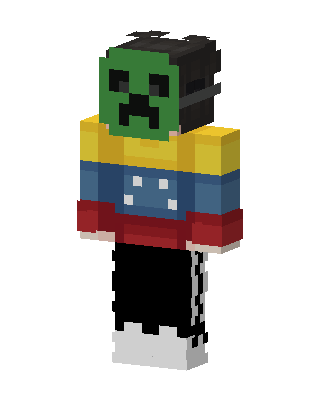Green Hero Boy Minecraft skin