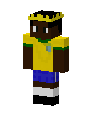 Brazil Jersey Kid skin, 3D preview